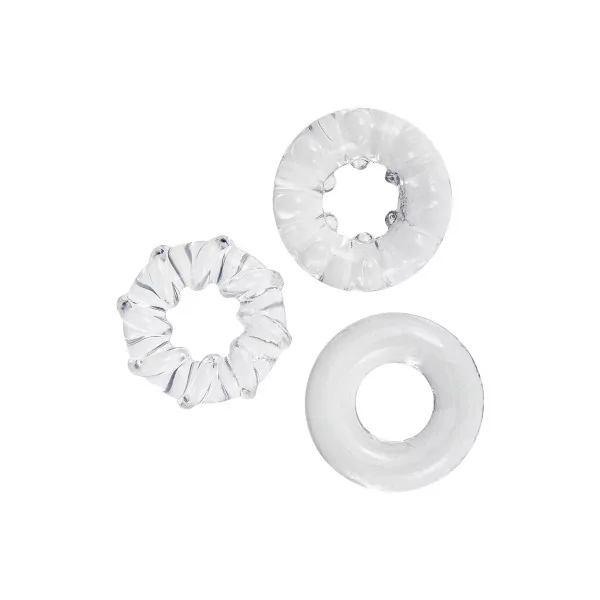 Transparente Texturierte Penisringe - Litolu (6,90&nbsp;€) | Poppers Express