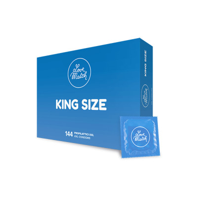 144 King Size (XXL) Kondome...