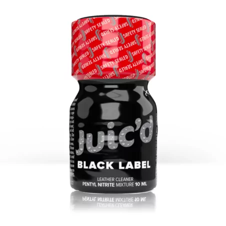 Juic'D Black Label 10ml: 95% di Pentile puro - Poppers (9,90&nbsp;€) | Poppers Express