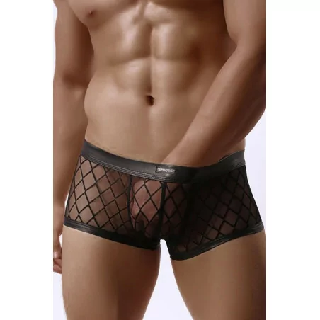 Boxer Nero Semi Trasparente - (14,90&nbsp;€) | Poppers Express