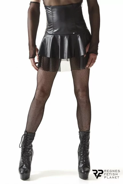 High Waist Black Skirt CrossDresser