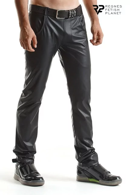 Pantalon Wetlook Taille Basse