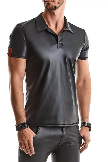 Wetlook-Polohemd