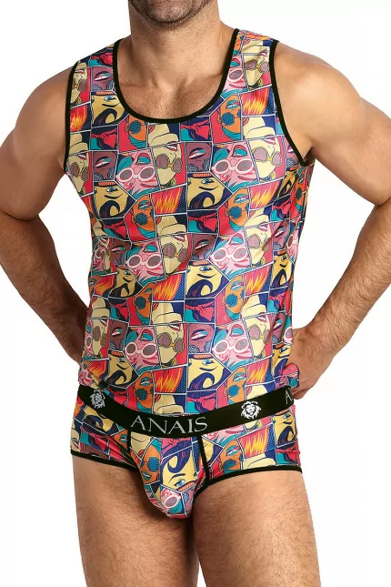 Camiseta Sin Mangas Pop-Art — Comics