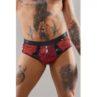 Shorty con Cremallera de Tulle Cebra