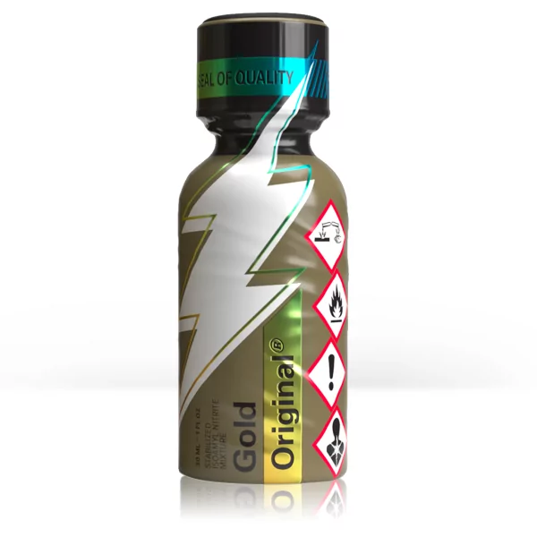 Gold Original® 30ml - Poppers Afrodisíacos de Sensaciones Rápidas - Original (12,78 €) | Poppers Express