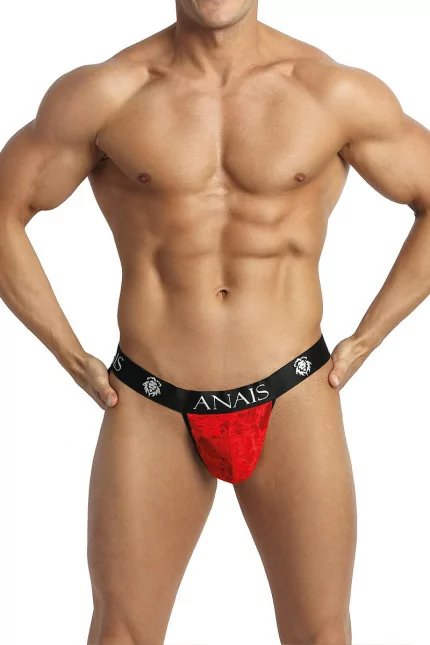 Jockstrap de Encaje Rojo - Brave