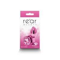 Plug Gioiello Rosa in Alluminio Cromato - Taglia S - NS Novelties (10,83&nbsp;€) | Poppers Express