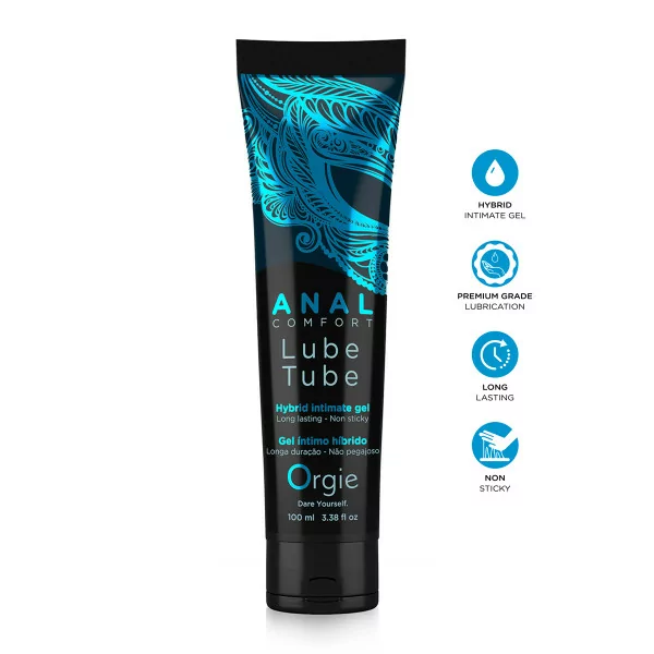Lubrificante Ibrido Lube Tube Anal Comfort 100ml - Orgie (19,90&nbsp;€) | Poppers Express