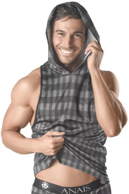Camiseta sin Mangas con Capucha Aegis