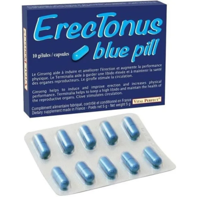 Erectonus Blue Pills - 10 capsules