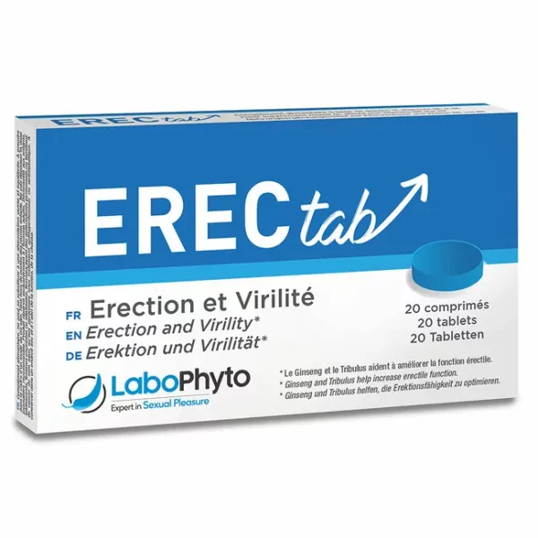 Erectab 20 Tabletten - Sexuelles Stimulans - Labophyto (32,62&nbsp;€) | Poppers Express