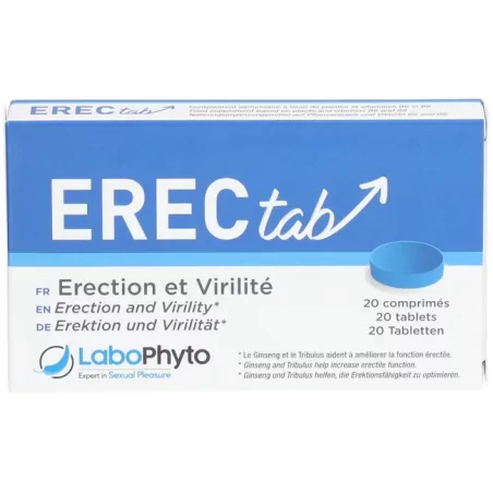 Erectab 20 Tabletten - Sexuelles Stimulans - Labophyto (32,62&nbsp;€) | Poppers Express