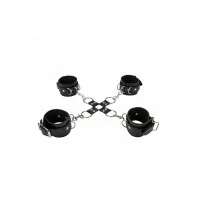 Menottes Cuir poignets & chevilles - Ouch! (34,56 €) | Poppers Express