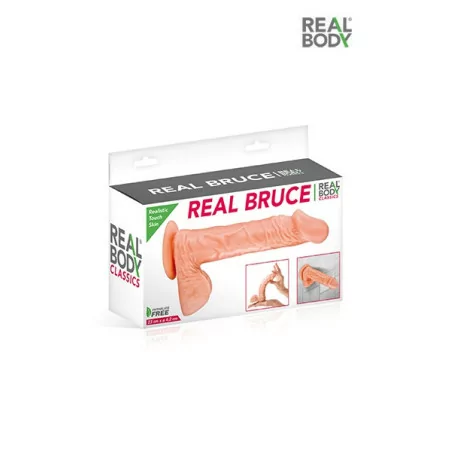 Realistic XL Dildo 23 cm - Real Bruce - Real Body (€34.90) | Poppers Express