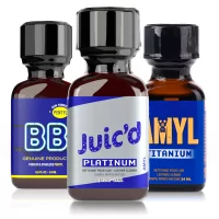 Pack Male Choice : 3 poppers aphrodisiaques ultra purs - (38,76 €) | Poppers Express