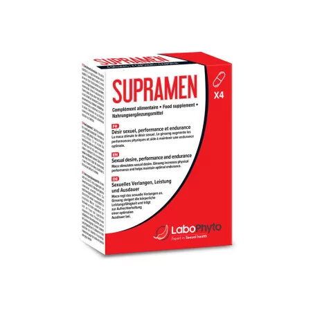Supramen (4 Capsule) - Potente Afrodisiaco - Labophyto (16,90&nbsp;€) | Poppers Express