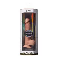 Realistische Dildo 21 cm - Real Skin Supreme Model 1 Flesh - SilexD - Realistische dildo's - detail 2