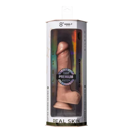 Realistische Dildo 21 cm - Real Skin Supreme Model 1 Flesh - SilexD - Realistische dildo's - detail 2
