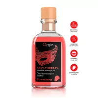 Kit de Masaje Besable de Fresa Sexy Therapy