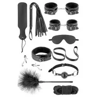 BDSM Bondage Set 10 Accessoires - Fetish Tentation - Fetisj & SM - hoofdafbeelding