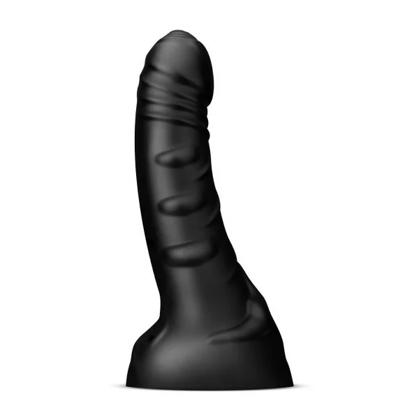 Dildo Gigante Curvo e Testurizzato Black Hawk – 30,5 x 6,9 cm (1,25 kg) - BUTTR - Sextoys - immagine principale