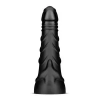 Dildo Gigante Curvo e Testurizzato Black Hawk – 30,5 x 6,9 cm (1,25 kg) - BUTTR - Sextoys - dettaglio 2