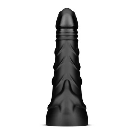 Dildo Gigante Curvo e Testurizzato Black Hawk – 30,5 x 6,9 cm (1,25 kg) - BUTTR - Sextoys - dettaglio 2