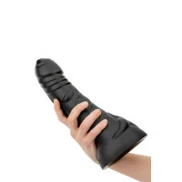 Dildo Gigante Curvo e Testurizzato Black Hawk – 30,5 x 6,9 cm (1,25 kg) - BUTTR - Sextoys - vista 4