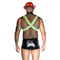 Sexy Brandweer Kostuum 3-Delig - J Lingerie - Lingerie - detail 2