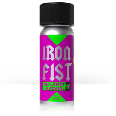 Iron Fist No Limit Butanol 24ml - Sterke Poppers Formule