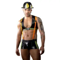 Disfraz de Bombero Hot – 4 Accesorios