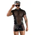 Sexy Polizei-Kostüm – 4-teiliges Set