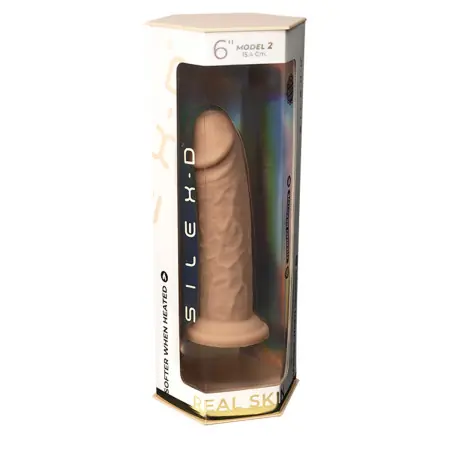 Dildo 6″ Real Skin Supreme – SilexD Modello 2 (15,4 cm) - SilexD - Dildo - vista 4