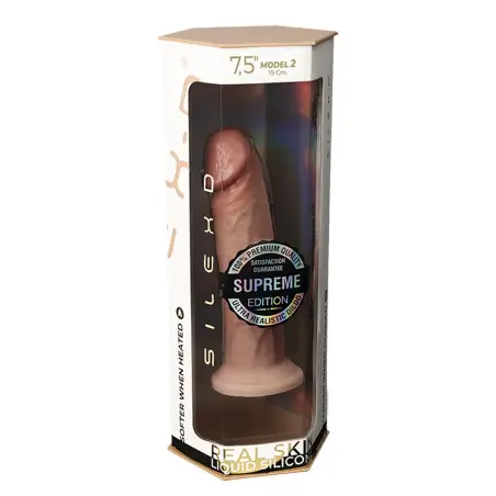 19 cm Real Skin Supreme Dildo – SilexD Model 2 - SilexD - Dildo's - foto 3