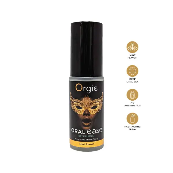 Spray gorge profonde Oral Ease - Orgie