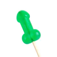 Sucette pénis à la menthe avec effet rafraichissant - Secret Play