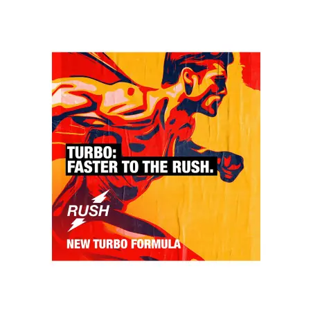 Rush Turbo Amyl 24ml - Intensità Elevata - Poppers Rush - POPPERS - dettaglio 2