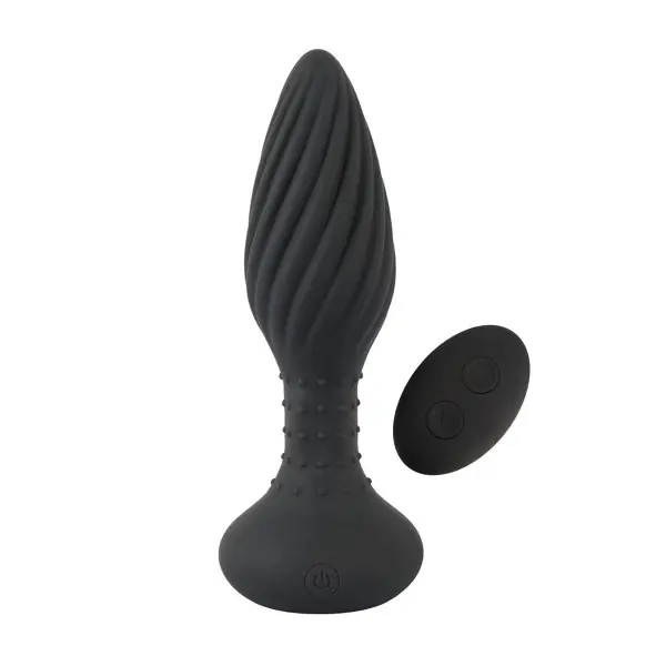 Plug Anal Vibrador con Perlas Rotativas y Mando a Distancia - Anos - Enchufes - imagen principal