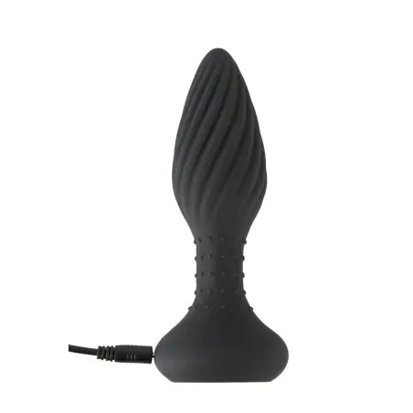 Plug Anale Vibrante con Perle Rotanti e Telecomando - Anos - Spine - dettaglio 5