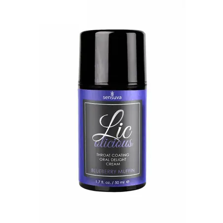 Orale Creme Deepthroat Blaubeermuffin 50 ml - Lic-O-Licious