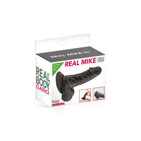 Gode réaliste noir 13 cm - Real Mike - Real Body - Import busyx - photo 3
