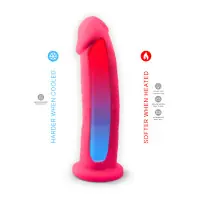 Gode The Original Model 2 rose 22,8 cm - SilexD - SilexD - Import busyx - détail 5
