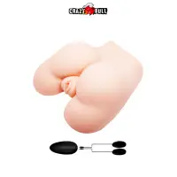 Masturbateur Fessier Vibrant Double orifice Taille Réelle Masturbateur Fessier Vibrant Double orifice Taille Réelle