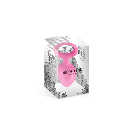 Plug bijou silicone rose S - Hidden Eden - Hidden Eden - Import busyx - détail 2