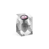 Rose Jewel Plug in Black Silicone (S) - Hidden Eden - Import busyx - detail 2