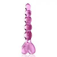 Curved Glass P-Spot Dildo 15 cm — Icicles n°43 Curved Glass P-Spot Dildo 15 cm — Icicles n°43