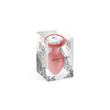 Plug bijou silicone rouge M - Hidden Eden - Hidden Eden - Import busyx - détail 2