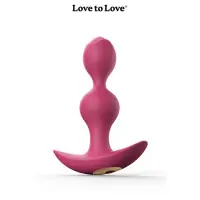 Plug anal vibrant Twinny Bud prune - Love to Love - Import busyx - visuel principal