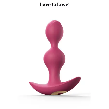 Plug anal vibrant Twinny Bud prune - Love to Love - Import busyx - visuel principal